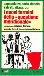 I nuovi termini della ''questione meridionalè'