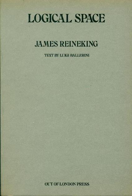 Logical space - James Reineking - copertina