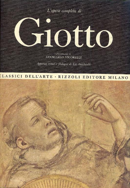 L' opera completa di Giotto - Giancarlo Vigorelli - copertina