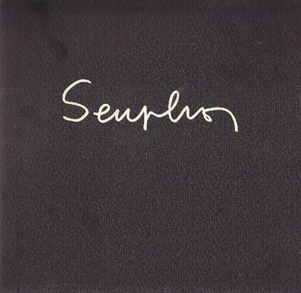 Michel Seuphor. Oeuvres de 1974 - Michel Seuphor - copertina