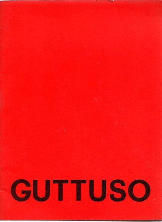 Pitture e disegni di Guttuso - Renato Guttuso - copertina