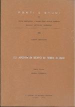Gli archivi di stato di terra di Bari