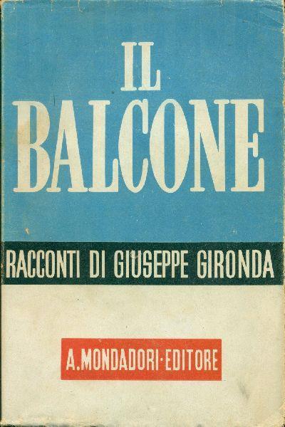 Il balcone. Racconti - Giuseppe Gironda - copertina