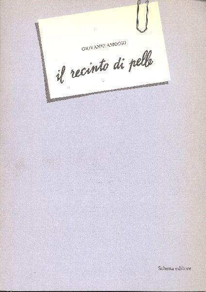 Il recinto di pelle - Giovanni Amodio - copertina