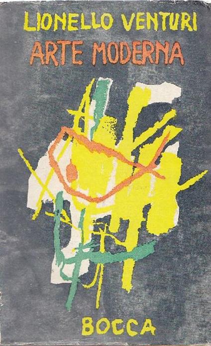 Arte moderna - Lionello Venturi - copertina