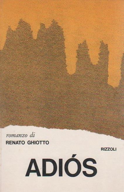 Adios - Renato Ghiotto - copertina