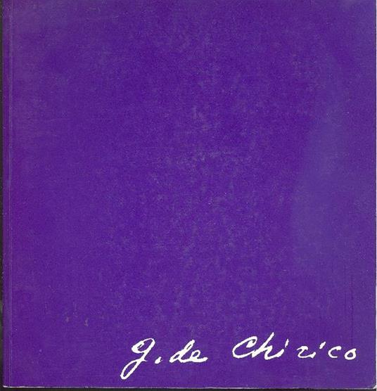 Giorgio De Chirico - Giorgio De Chirico - copertina