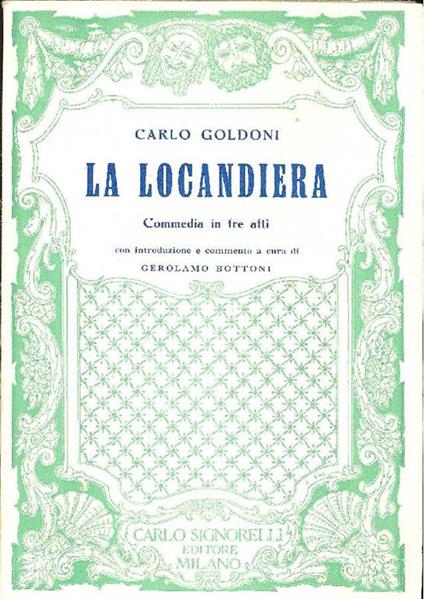 La locandiera - Carlo Goldoni - copertina