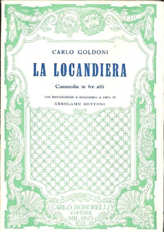La locandiera - Carlo Goldoni - copertina