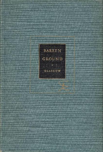 Barren Ground - Ellen Glasgow - copertina