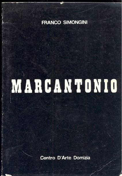 Marcantonio - Franco Simongini - copertina