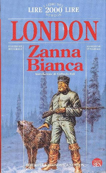 Zanna Bianca - Jack London - copertina