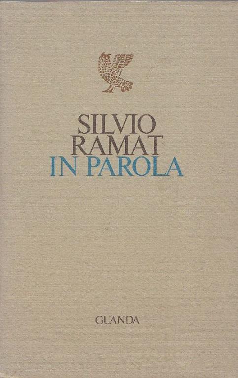 In parola - Silvio Ramat - copertina