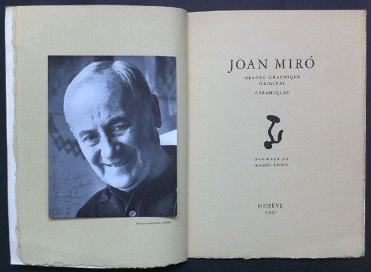 Joan Mirò. Oeuvre graphique original. Céramiques - Joan Miró - 3