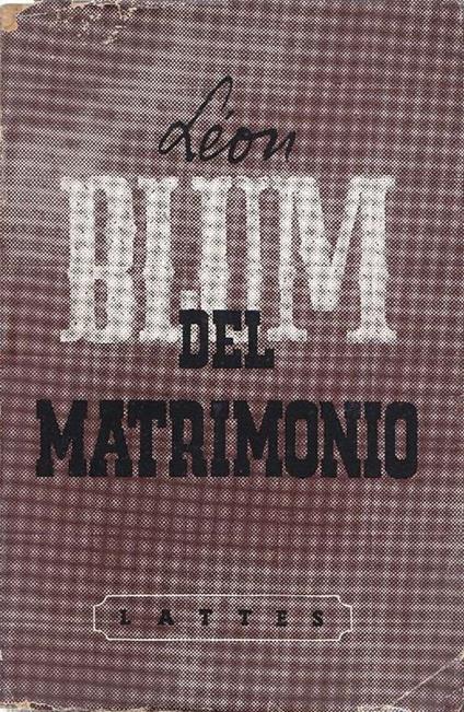 Del matrimonio - Léon Blum - copertina