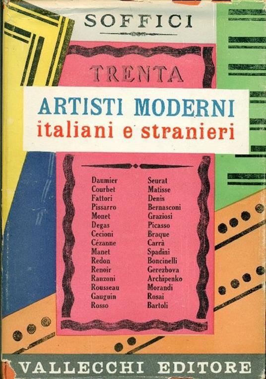 Trenta artisti moderni italiani e stranieri - Ardengo Soffici - copertina