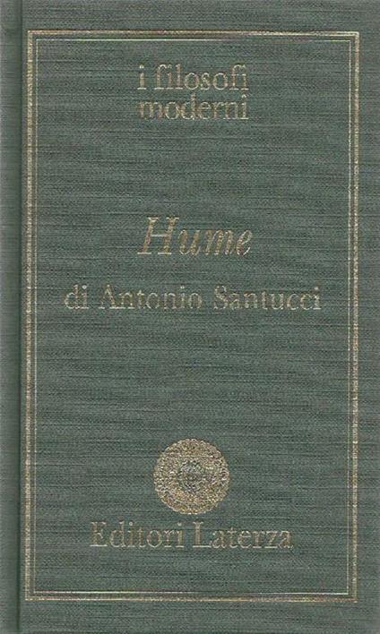 Introduzione a Hume - Antonio Santucci - copertina