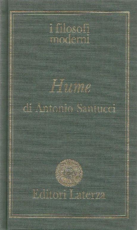 Introduzione a Hume - Antonio Santucci - copertina