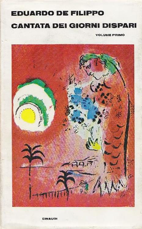 Cantata dei giorni dispari - Eduardo De Filippo - copertina