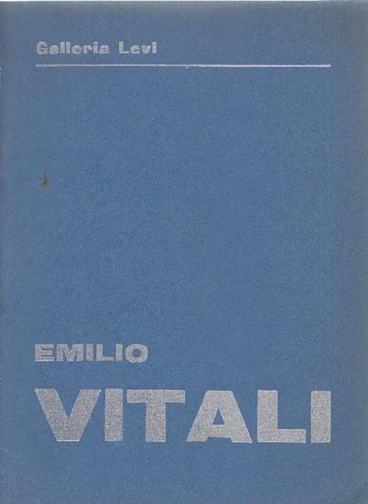 Emilio Vitali - Emilio Vitali - copertina
