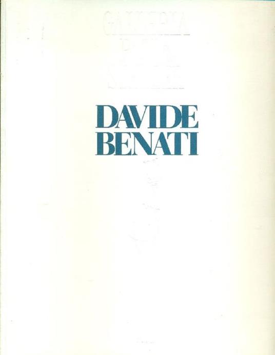 Davide Benati - Davide Benati - copertina