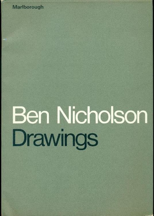 Ben Nicholson Drawings - Ben Nicholson - copertina