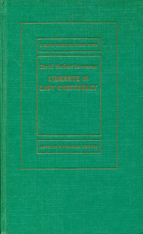 L' amante di Lady Chatterley - David Herbert Lawrence - copertina