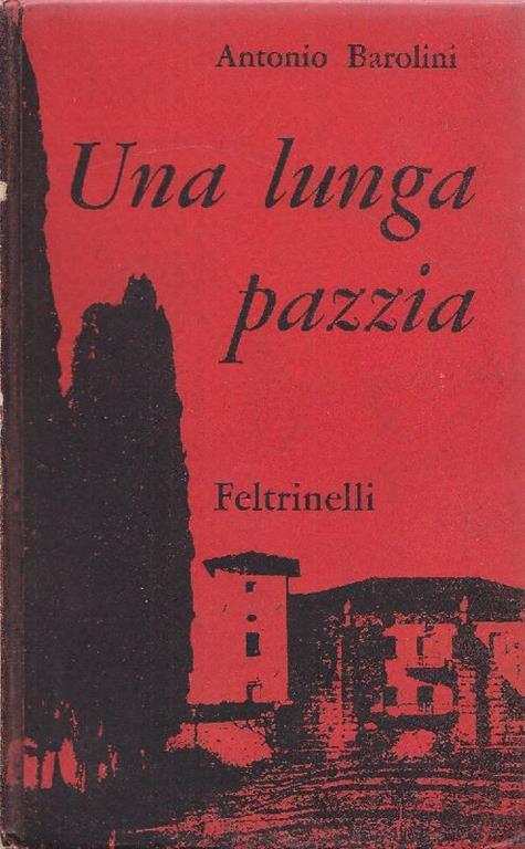 Una lunga pazzia - Antonio Barolini - copertina