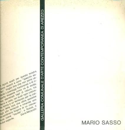 Mario Sasso - Mario Sasso - copertina