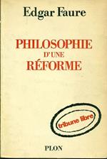 Philosophie d'une réforme