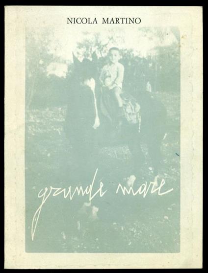 Nicola Martino. Grande Mare - Italo Mussa - copertina