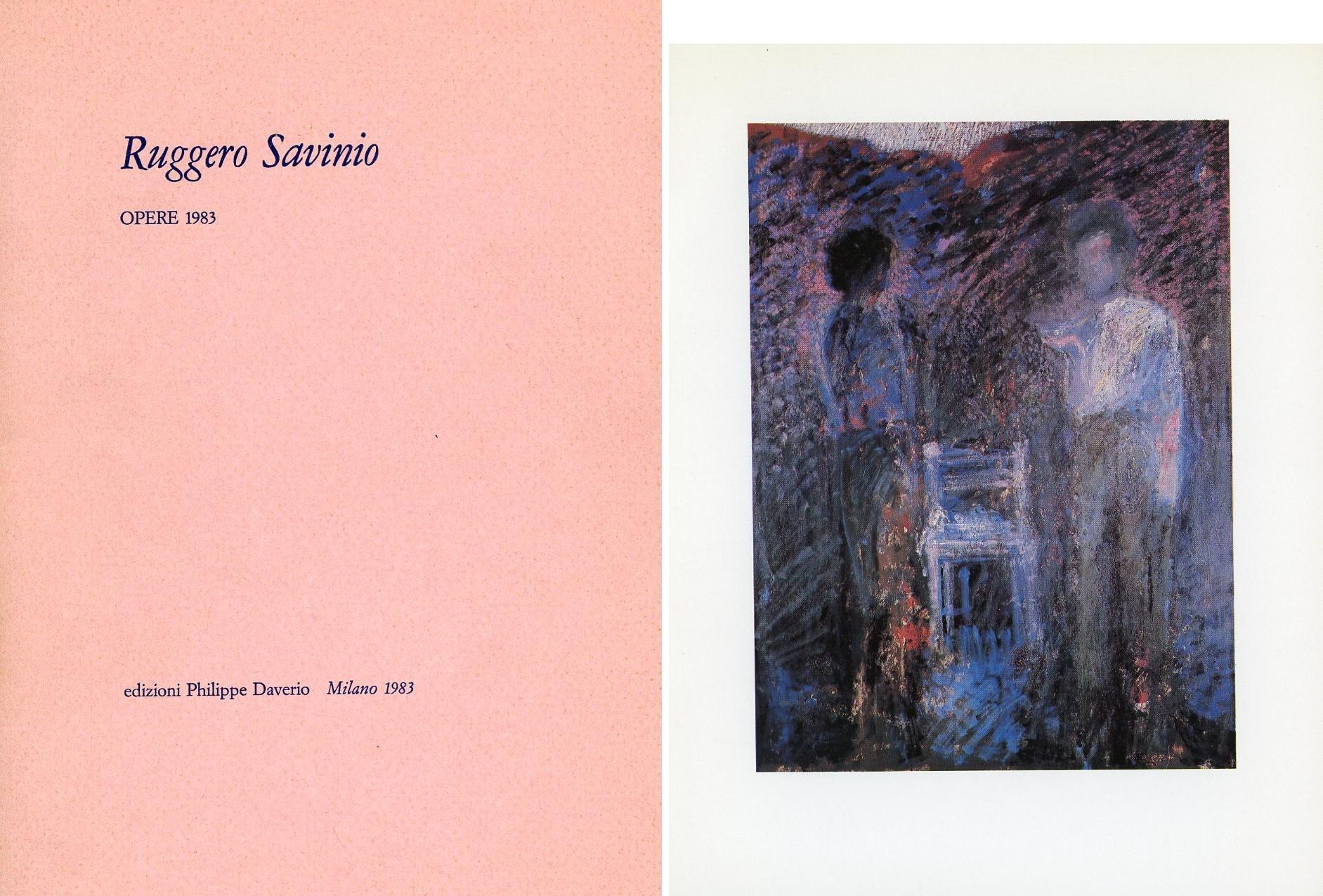 Ruggero Savinio opere 1983