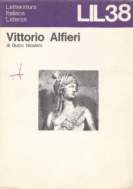 Vittorio Alfieri - Guido Nicastro - copertina