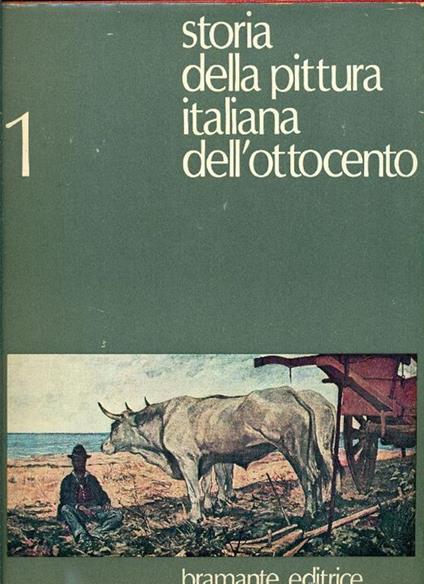 Storia della pittura italiana dell'Ottocento - Mario Monteverdi - copertina