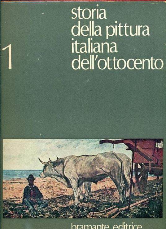 Storia della pittura italiana dell'Ottocento - Mario Monteverdi - copertina