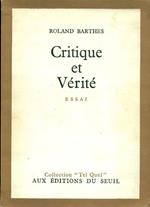 Critique et Vérité