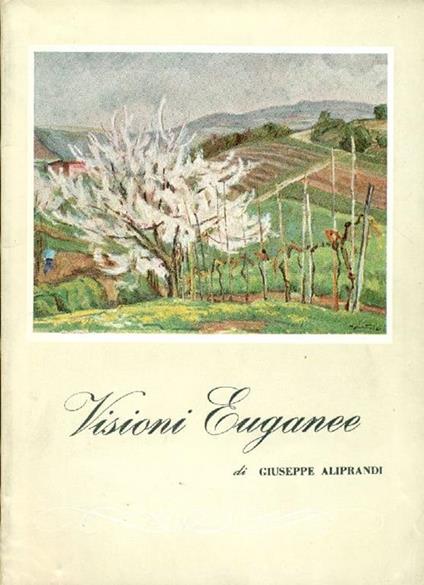 Visione Euganee - Giuseppe Aliprandi - copertina