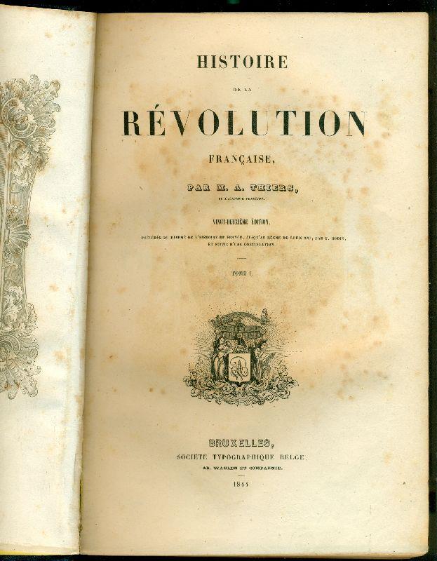 Histoire de la Révolution française
