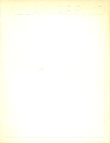 Deutsche Akademie Villa Massimo Mai / Juni 1978