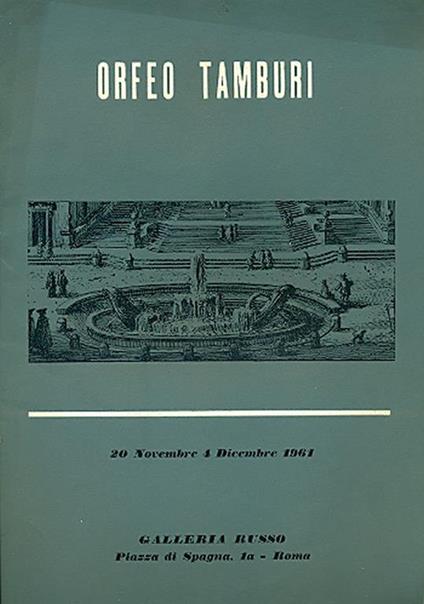 Orfeo Tamburi - Fortunato Bellonzi - copertina