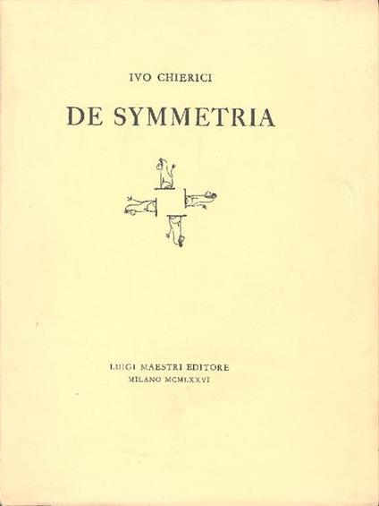 De Symmetria - Ivo Chierici - copertina