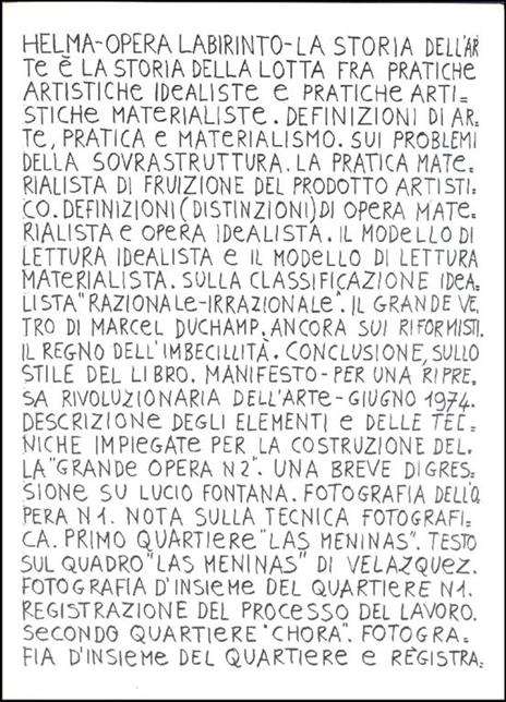 Helma. Opera Labirinto. Grande opera n. 2 - Filippo Avalle - copertina