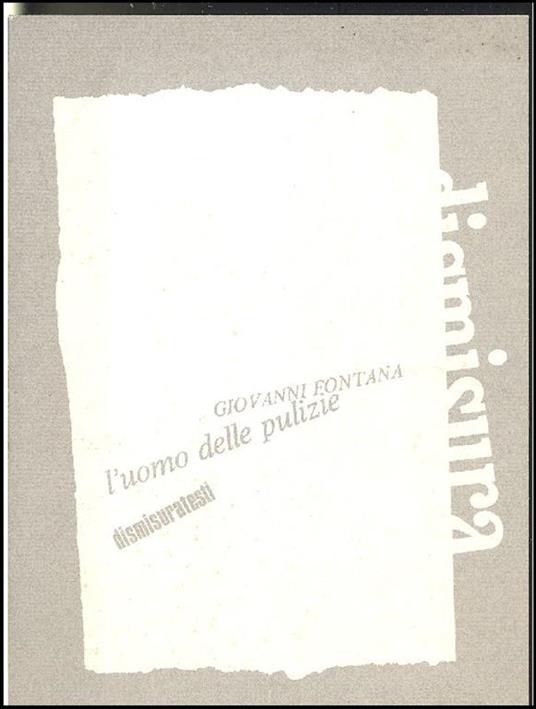 L' uomo delle pulizie - Giovanni Fontana - copertina