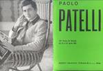 Paolo Patelli. Pieghevole della mostra del Naviglio 1966