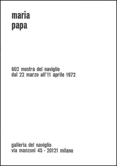 Maria Papa - Maria Papa - copertina