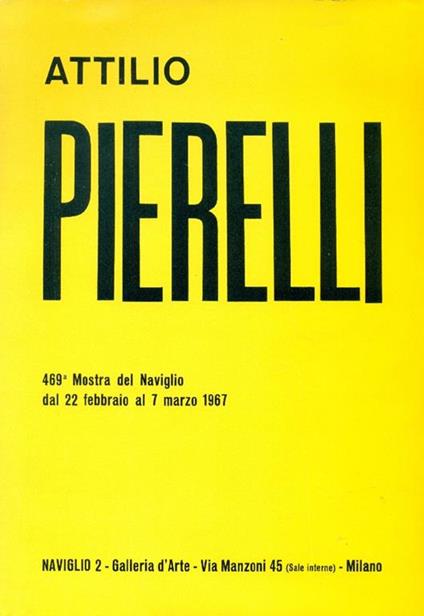 Attilio Pierelli - Attilio Pierelli - copertina