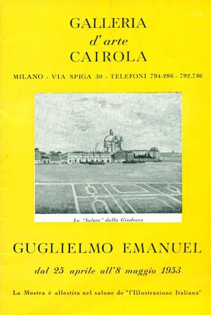 Guglielmo Emanuel - Guglielmo Emanuel - copertina
