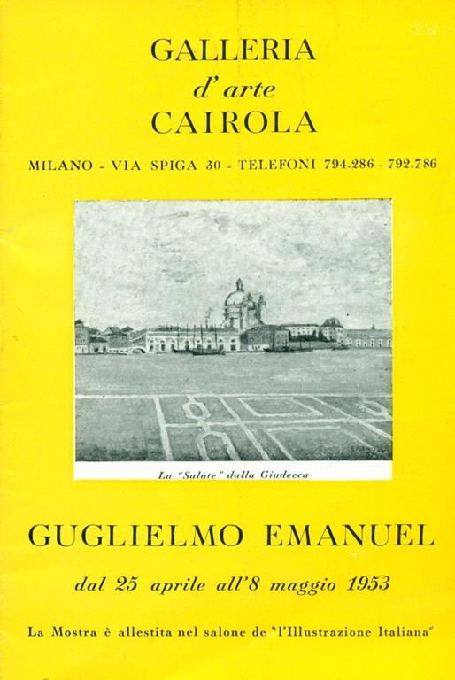 Guglielmo Emanuel - Guglielmo Emanuel - copertina