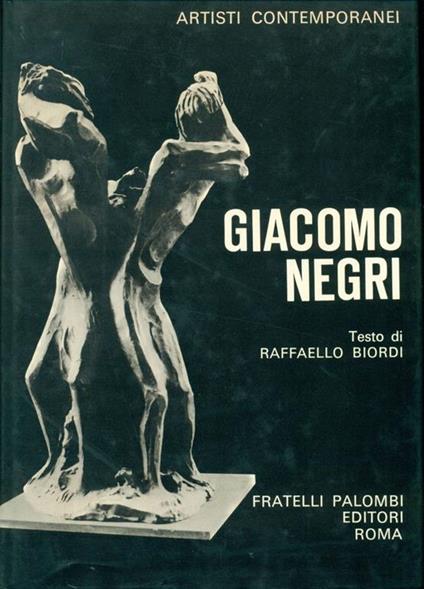 Giacomo Negri - Raffaello Biordi - copertina