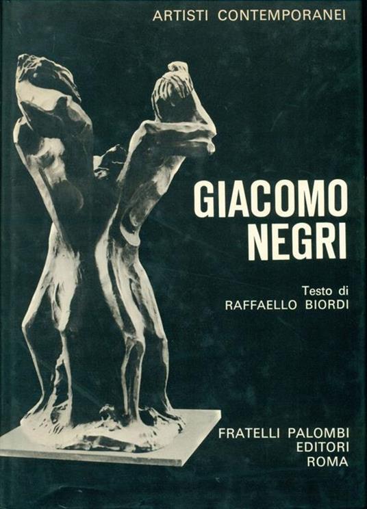 Giacomo Negri - Raffaello Biordi - copertina